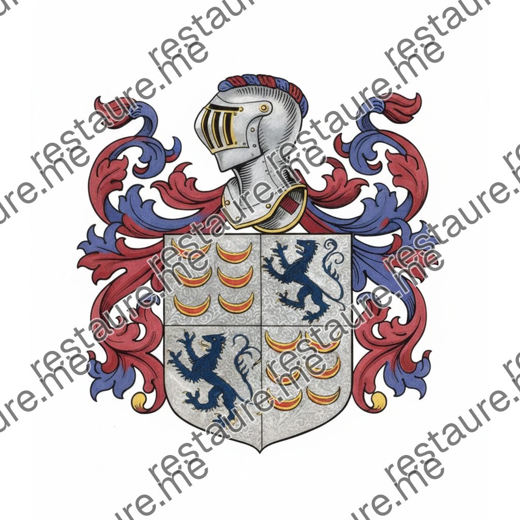 Brasão da Família Queiroz, Queirós (1508)