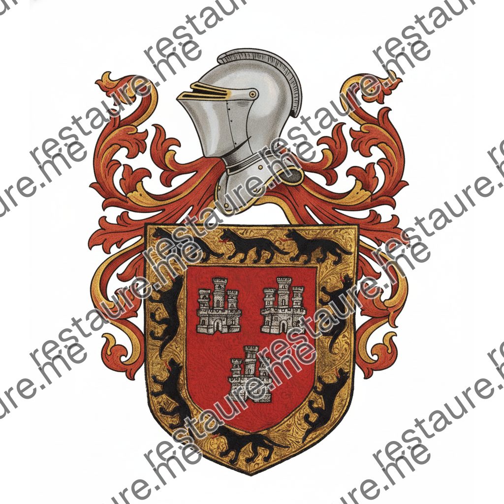 Brasão da família LOBATO (1508)