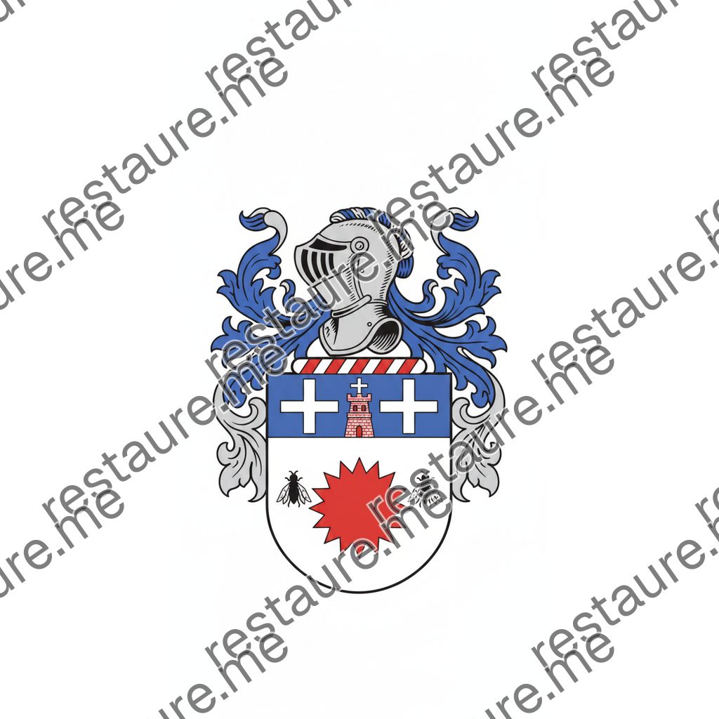 Brasão da família BAUX