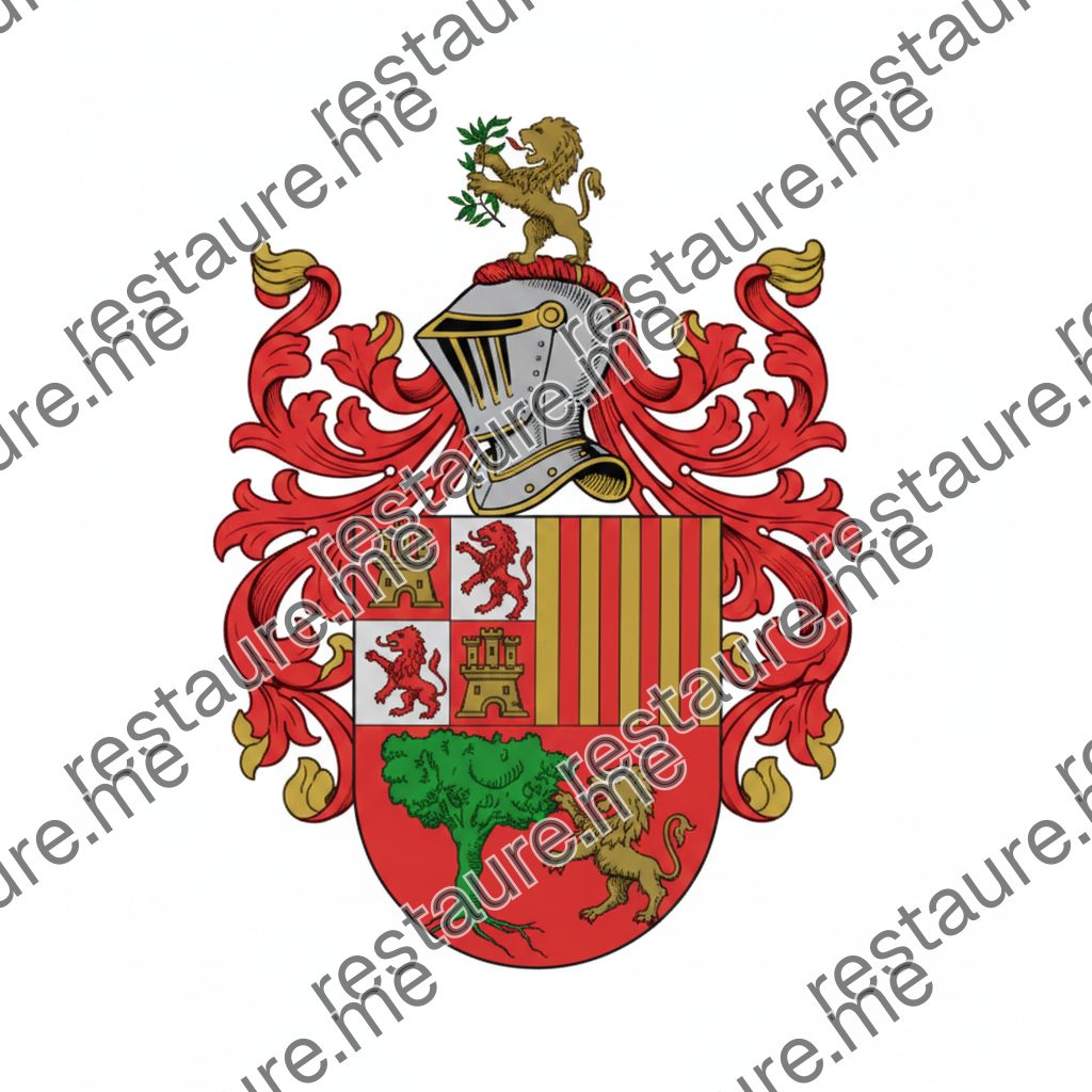 Brasão da Família Bivar (de Luiz Gonçalves)