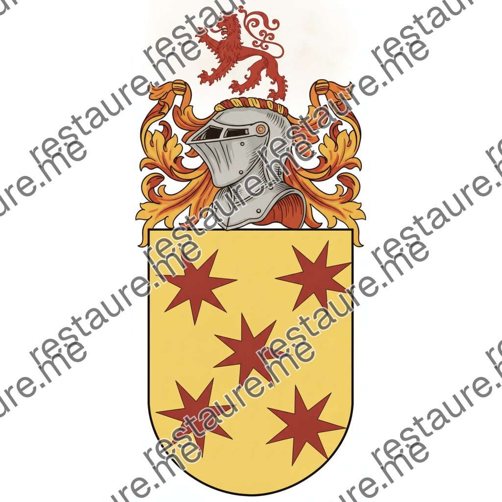 Brasão da família COUTINHO - do conde de Marialva (1440)