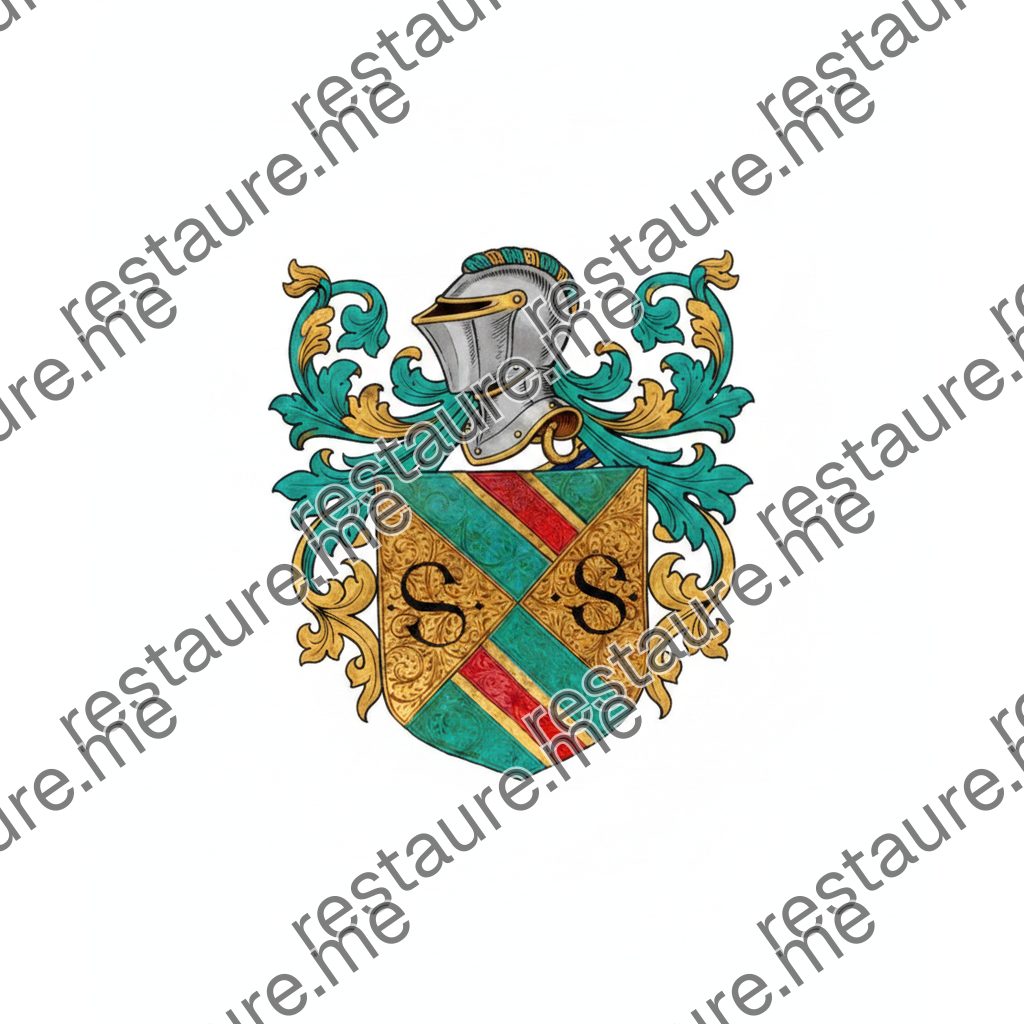 Brasão da família MENDONÇA, FURTADO DE MENDONÇA, MENDONÇA FURTADO (1508)