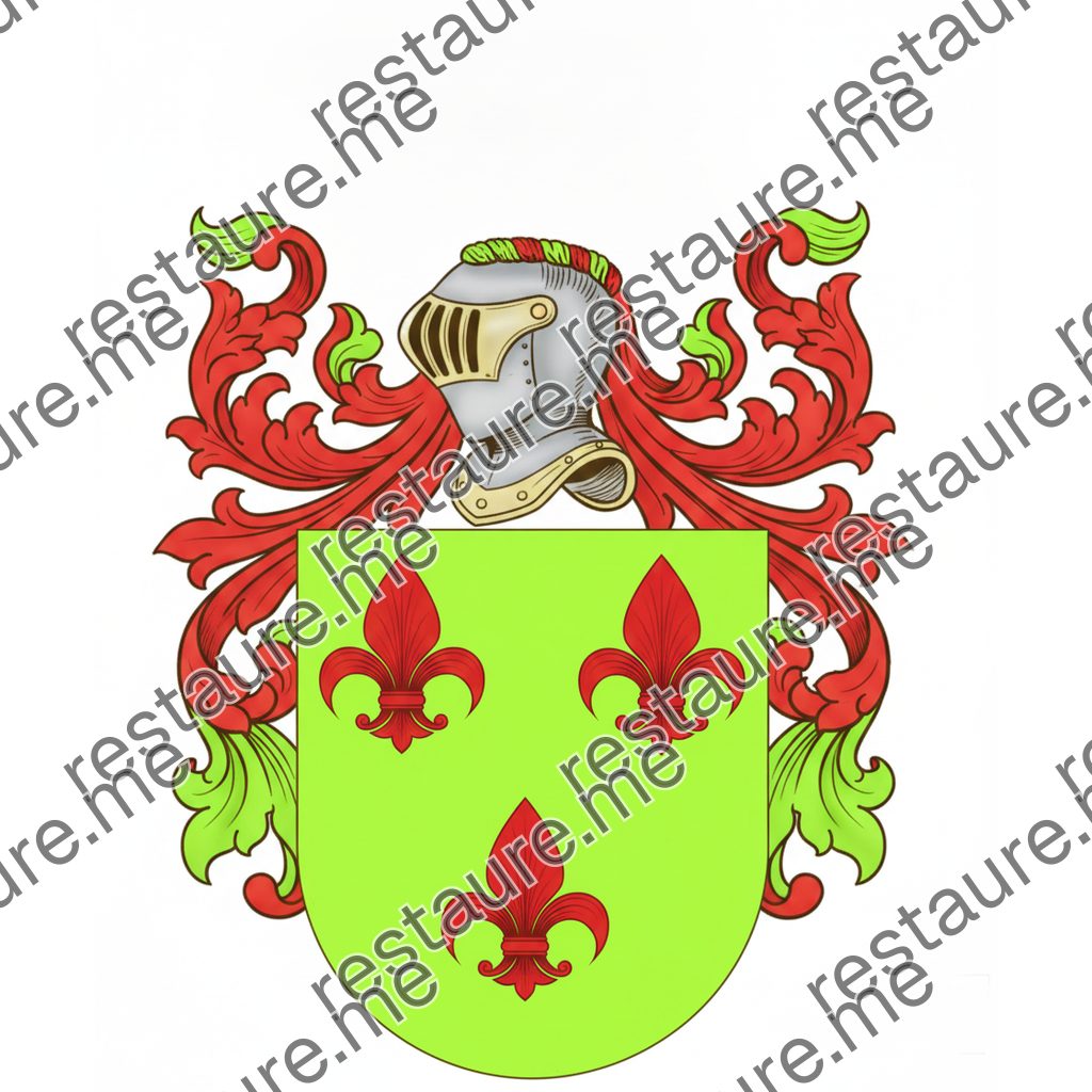 Brasão da Família Ornelas, Dornelas (1412), de João Ornelas