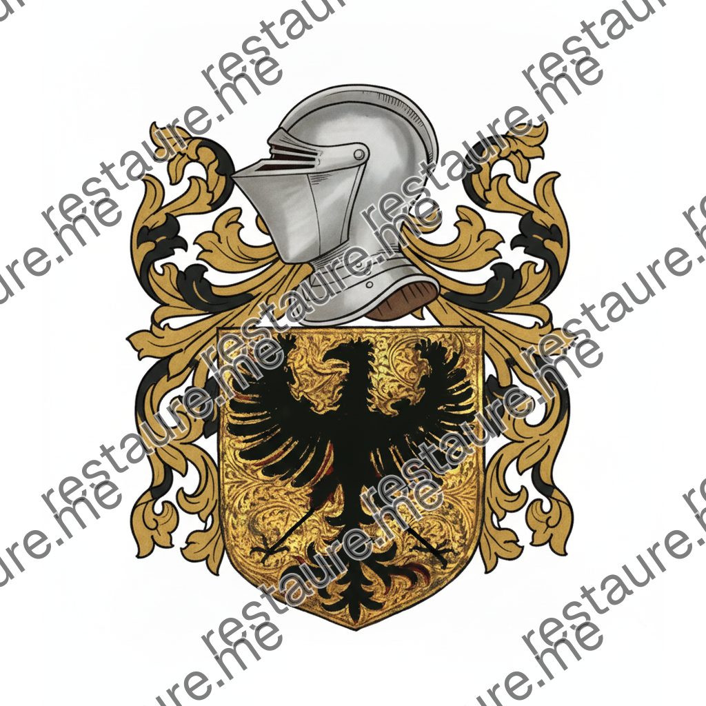 Brasão da família AZEVEDO I (1385)