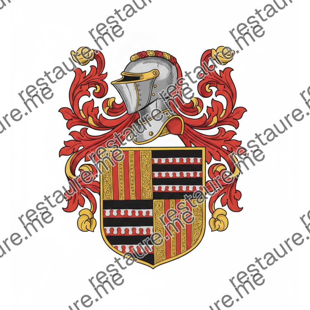 Brasão da família RIBEIRO - dito antigo (1508)