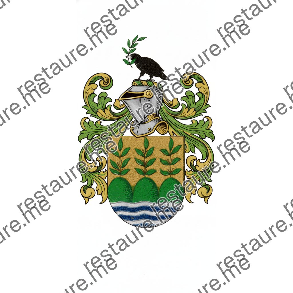 Brasão da família VIVEIROS ou BIVEIRO
