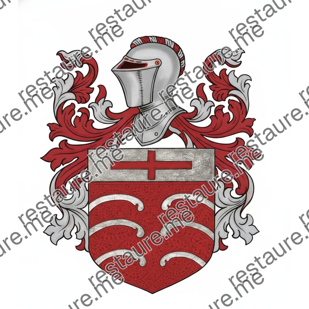 Brasão da família CORTEREAL, CORTE REAL - VASCO ANES CORTE REAL (1508)