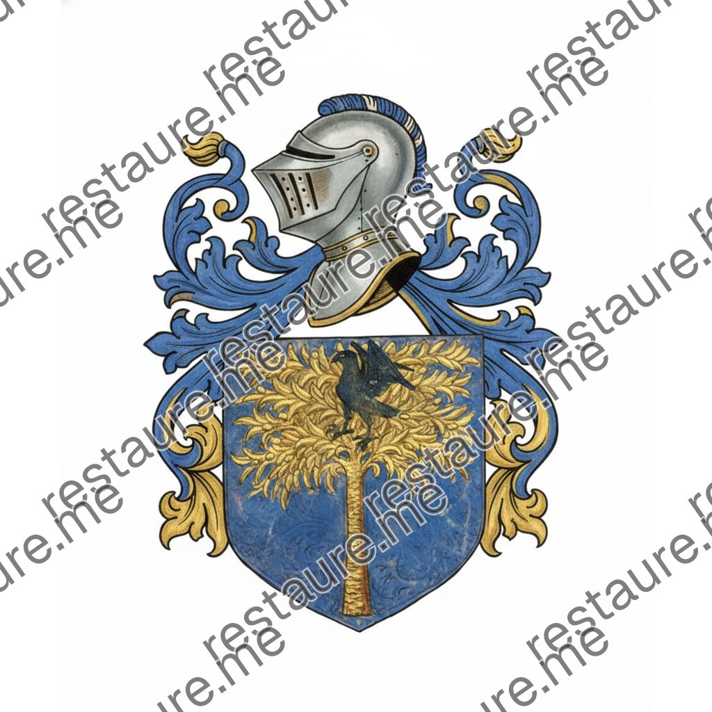 Brasão da família LOPES, LOPEZ, de João Lopes (1477)