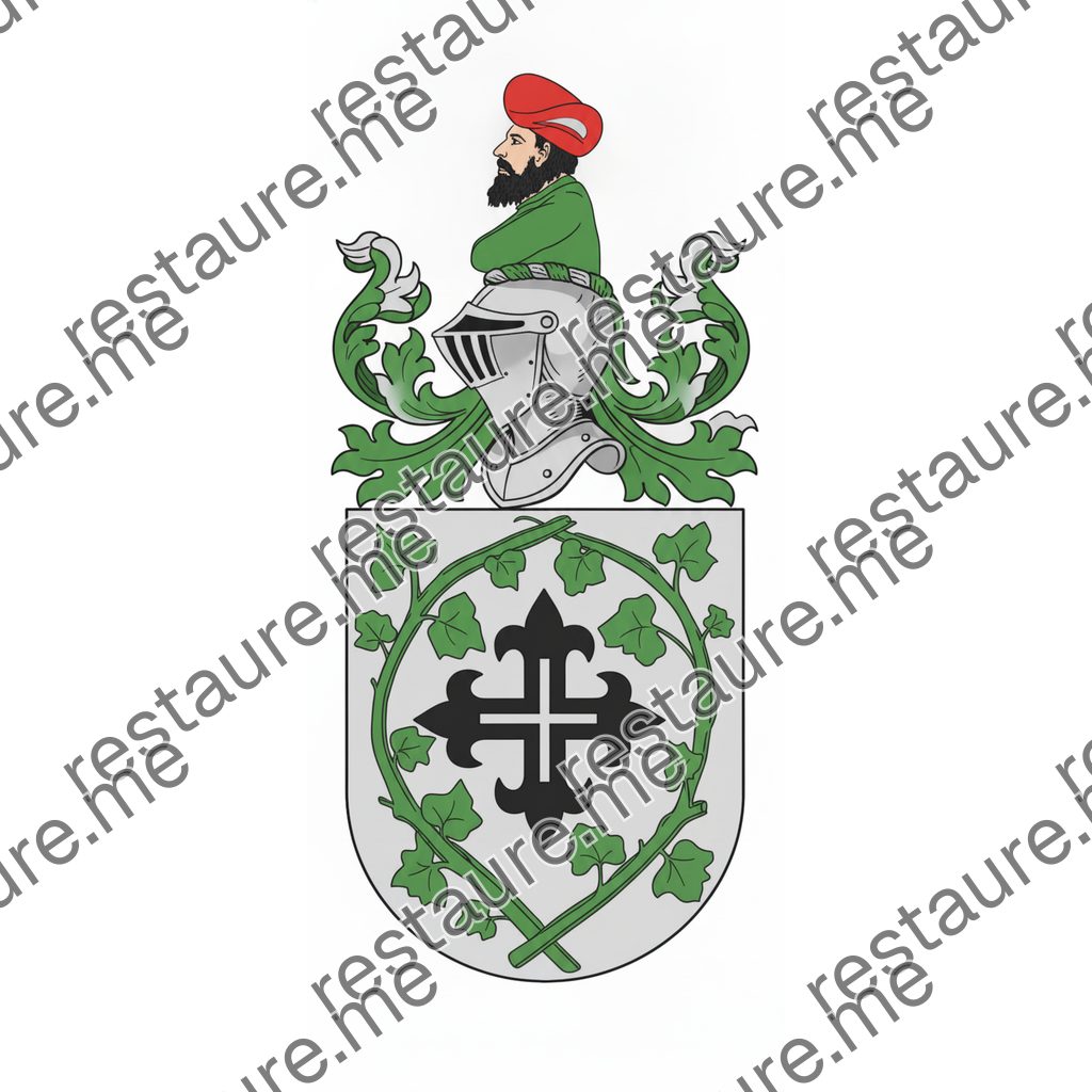 Brasão da família BARBA, BARBALONGA