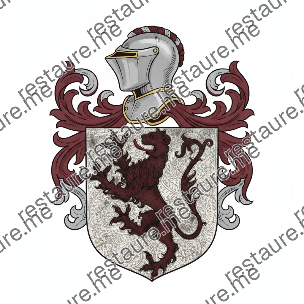 Brasão da família SILVA (1385)